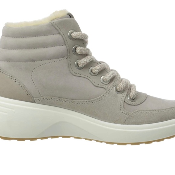 ECCO Women's Soft 7 Wedge Tred Winter Boot Ankle- Size: 8 US, Gray Rose - Picture 6 of 8